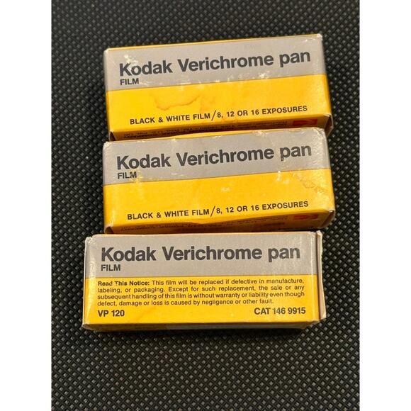 Vintage Kodak Verichrome Pan VP 120 Black & White Film – ASA 125 – Expired 1978 - Picture 1 of 4
